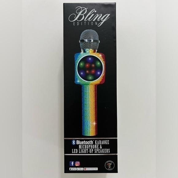Sing-Along Bling Bluetooth Karaoke Microphone - Picture 3 of 6